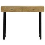 Konsolentisch 246977 Braun - Metall - Massivholz - Holzart/Dekor - 30 x 79 x 102 cm