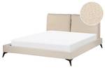 Doppelbett MELLE Beige - Creme - 175 x 98 x 240 cm