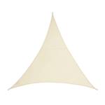 Dreieck Sonnensegel PES beige Beige - Textil - 300 x 1 x 245 cm