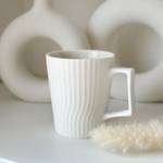 Kaffee Tasse NICO 6er Set Weiß - Keramik - 10 x 11 x 13 cm