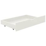 Cadre de lit 3004722 Blanc - Bois massif - Bois/Imitation - 96 x 47 x 204 cm