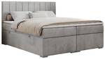 Boxspringbett ALLY Breite: 140 cm - H3 - Textil