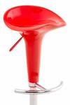 Tabouret de bar Saddle Lot de 2 Rouge