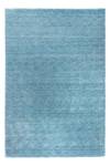 Gabbeh Teppich - Indus - Uni Hellblau - 70 x 140 cm