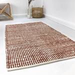 Kelim Teppich Gobi Beige - Rotbraun - 160 x 230 cm