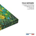 Tableau sauvages et fleurs des champs 30 x 30 cm - Fibres naturelles