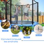 Trampolin Gartentrampolin  HCA6FT 183 x 200 x 183 cm