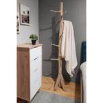 Porte-manteau branche arbre teck - MIRA Marron - Bois massif - 45 x 200 x 45 cm