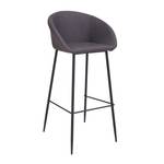 Tabouret de bar Kalba (Lot de 2) Gris