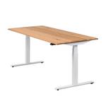 Höhenverstellbarer Tisch Easydesk Massiv Breite: 180 cm - Weiß