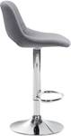 Tabouret de bar Camden Gris lava