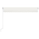 Auvent rétractable 3006540-1 Crème - 350 x 1 x 400 cm