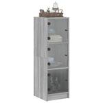 Highboard DE3017 Eiche Grau Dekor