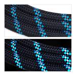 Laisse noire de 150 cm pour chien Noir - Bleu - Gris - Métal - Matière plastique - Textile - 165 x 3 x 5 cm