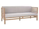 Gartensofa LINERI Beige - Holzwerkstoff