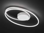 LED-Deckenleuchte Nia Acryl / Aluminium - 1-flammig - Weiß - 50 x 30 cm