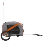 Remorque vélo pour chien 3028771-2 Orange - 134 x 74 x 69 cm