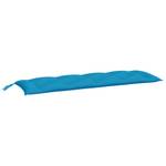 Coussin de banc de jardin Bleu clair - Profondeur : 150 cm