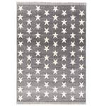Kinder und Jugend Teppich Savona Sterne Grau - Weiß - Textil - 120 x 2 x 170 cm