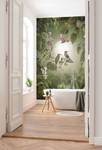 Fototapete Wildlife Birds 610009 Grün - Naturfaser - Textil - 200 x 250 x 250 cm