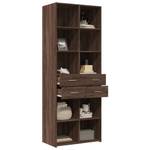 Highboard DE2543 Braun - Holzwerkstoff - 43 x 185 x 70 cm