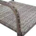 Garten-Essgruppe (7-teilig) 3009977-3 Grau - Metall - Polyrattan - 80 x 74 x 140 cm