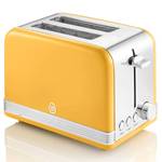 Toaster ST19010YEL Gelb - Kunststoff - 26 x 18 x 16 cm