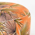 Aufblasbarer Pouf Nuno Orange - Textil - 53 x 23 x 53 cm