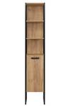 Hochschrank BROOKLIN HC35 1D Beige - Holzwerkstoff - 35 x 185 x 33 cm