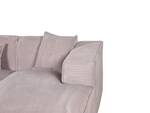 3-Sitzer Sofa DOLVA Schwarz - Grau - Taupe