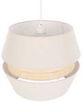 Lampe suspension ATOYAC Beige - Bleu - Fibres naturelles - 42 x 105 x 42 cm