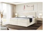 Boxspringbett Karim Creme - 140 x 214 cm - H4