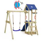 Spielturm Klettergerüst TinyWave Blau