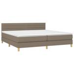 Boxspringbett 3017288-16 Taupe - Breite: 200 cm