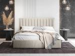 Polsterbett Cosmo Beige - Breite: 151 cm