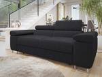 Sofa Torezio 2 Cord Schwarz