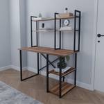 Étagère de bureau Askøy Placage noyer véritable