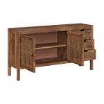 Buffet Jaya Marron - Bois massif - 148 x 80 x 40 cm