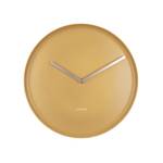 Horloge murale Plate Jaune