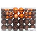 Boules de noël (lot de 100) 295555 Marron