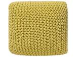 Pouf CONRAD Gelb - 50 x 31 x 50 cm