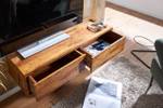 Lowboard BORES Massivholz TV-Schrank Braun - Massivholz - 34 x 25 x 108 cm