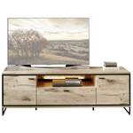 Wohnwand Robin 21 (3-teilig) mit LED Braun - Holzwerkstoff - 290 x 201 x 49 cm