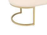 Banc MILRY Beige - Crème - Doré