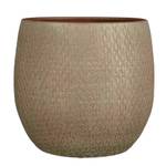 Blumentopf Madeira Taupe - 32 x 32 x 32 cm