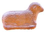 Moule à gâteaux agneau pascal Jaune - Métal - 28 x 16 x 8 cm