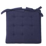 Coussin bistro Tivoli Bleu - Textile - 40 x 2 x 40 cm