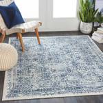 Kurzflorteppich OTTAWA Blau - Kunststoff - Textil - 160 x 1 x 215 cm