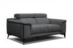 Sofa Matera 2-Sitzer Graphit