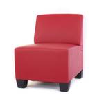Modular 4-Sitzer Lyon Rot - Kunstleder - 258 x 76 x 72 cm